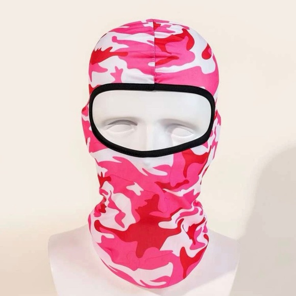 Pink Camouflage Ski Masks For Sale ,Very Comfortable When Wearing ! - Picture 1 of 2
